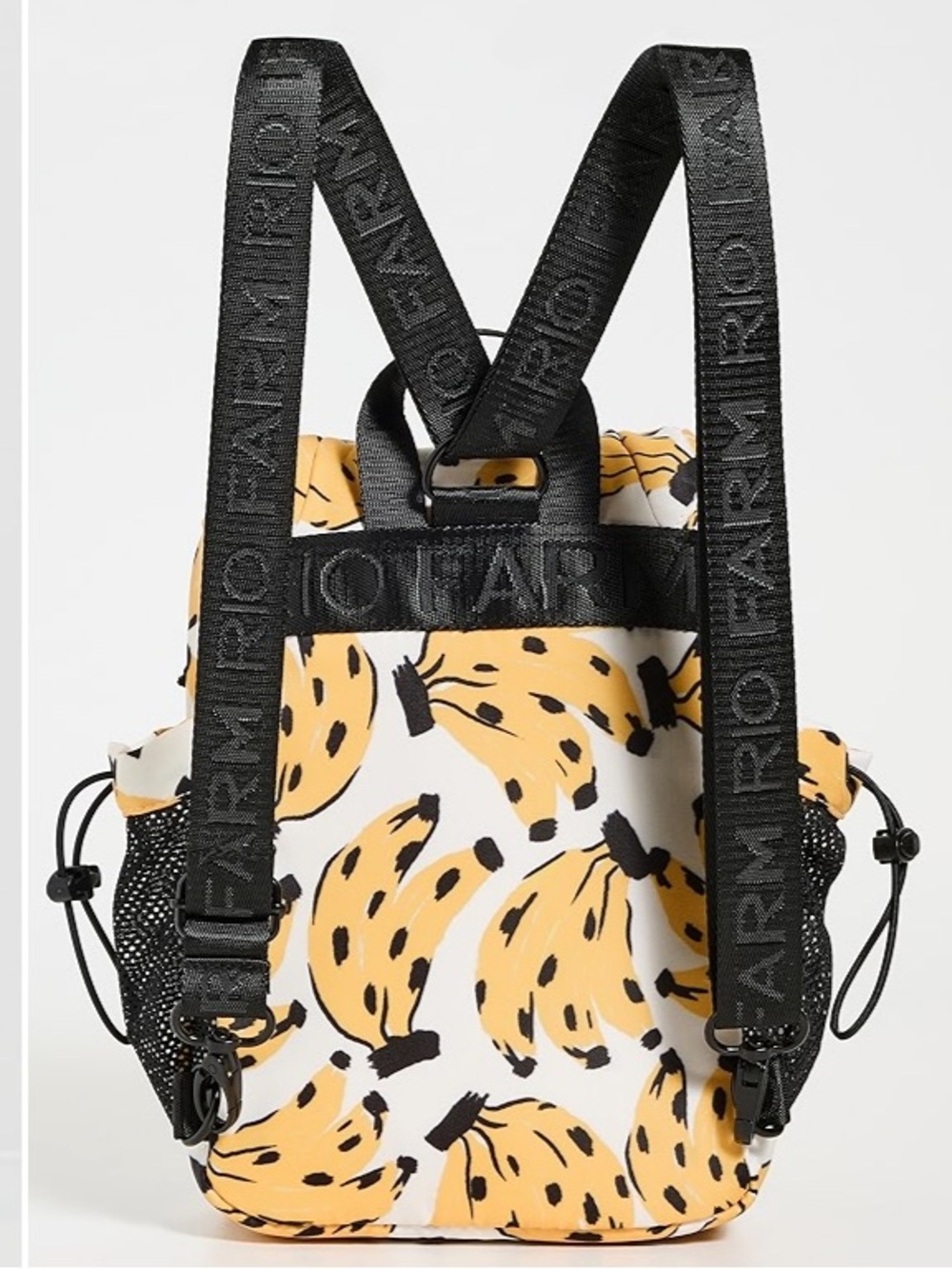 NEW FARM RIO Off-White Bossa Banana Bag Backpack Crossbody Yellow 9.75" x 7.75" - Picture 4 of 9
